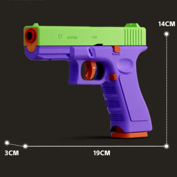 G17 Dual-Mode Shell Ejection Laser Toy Gun - Image 6