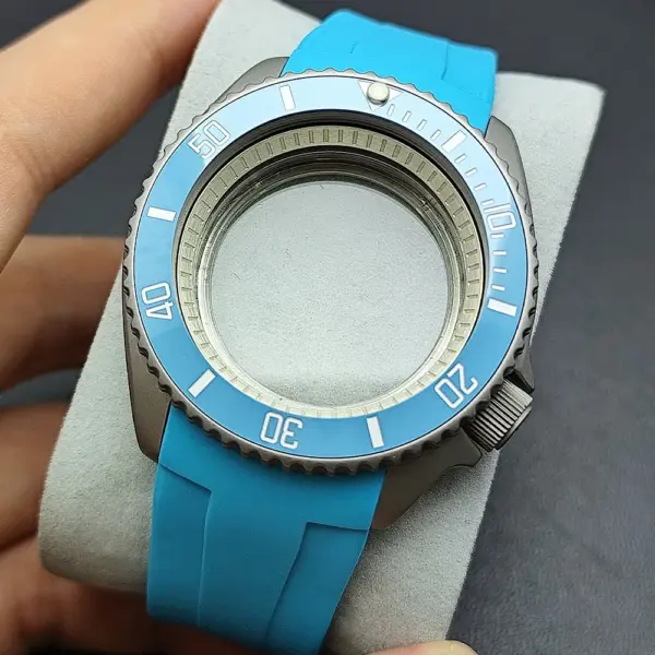 42mm NH35 Stainless Steel Watch Case with Sapphire Glass - Image 36