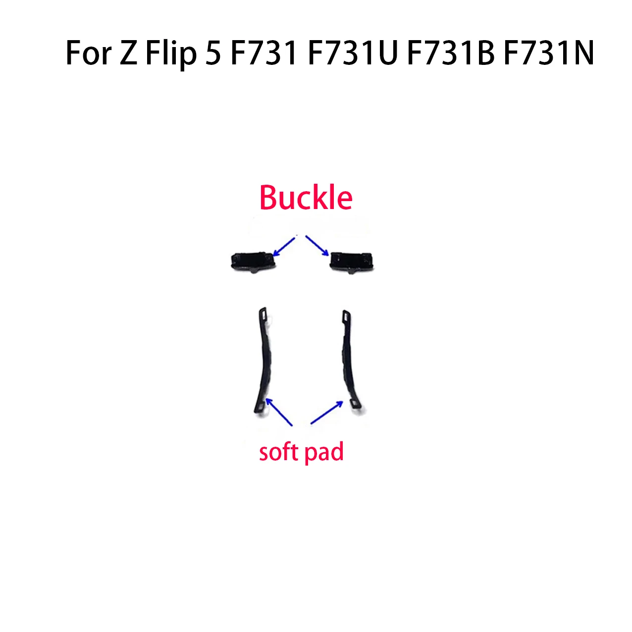 Samsung Galaxy Z Flip LCD Frame Bezel Spacer 7 Samsung Galaxy Z Flip LCD Frame Bezel Spacer - Image 7