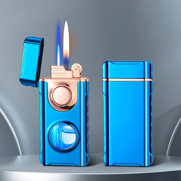 Unusual Metal Windproof Cigarette Lighter Jet Torch - Image 20