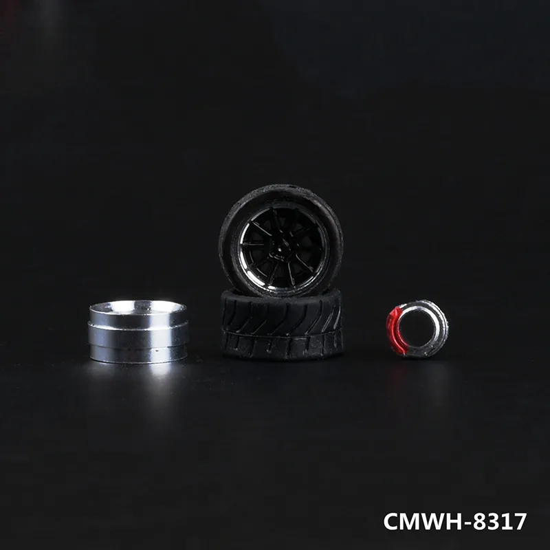 CM Model 1/64 Alloy Wheel & Tire Set for Model Cars 24 CM Model 1/64 Alloy Wheel & Tire Set for Model Cars - Image 24