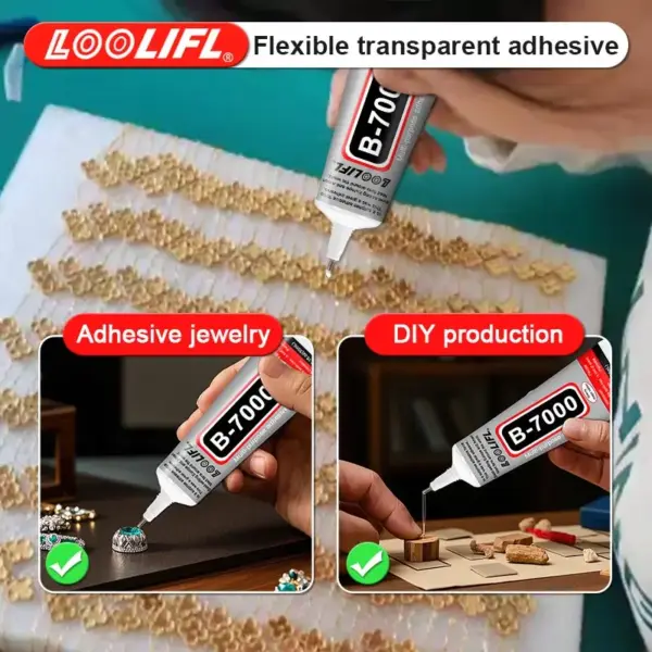 LOOLIFL B7000 Strong Transparent Adhesive - Image 5