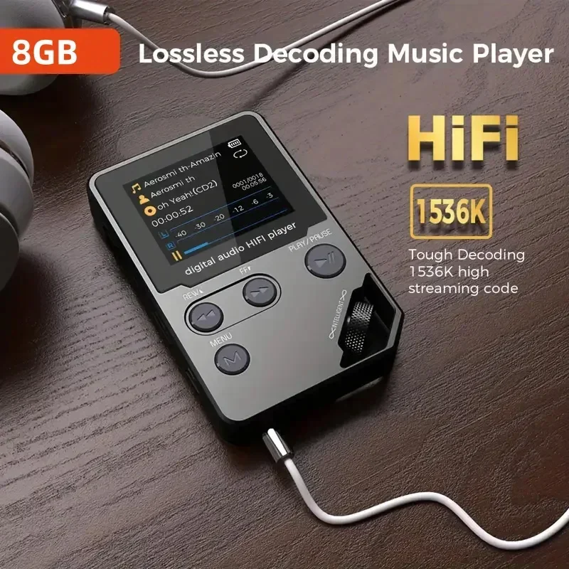 8G Zinc Alloy Lossless MP3 Player Model C5 2 8G Zinc Alloy Lossless MP3 Player Model C5 - Image 2