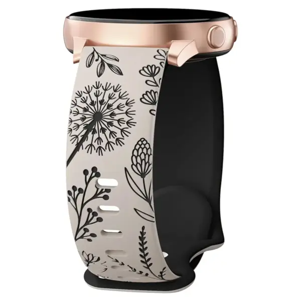 20mm Silicone Dandelion Strap for Samsung Galaxy Watch - Image 13