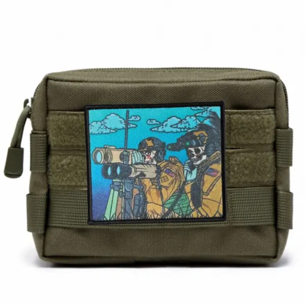 Skeleton Observer Tactical Patch for Clothing and Gear - Image 6
