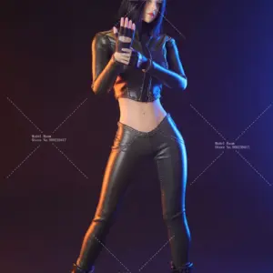 JO24X-04 1/6 Female Leather Motorcycle Outfit 20 S962d2650d341455b9132c3e44b0934e38