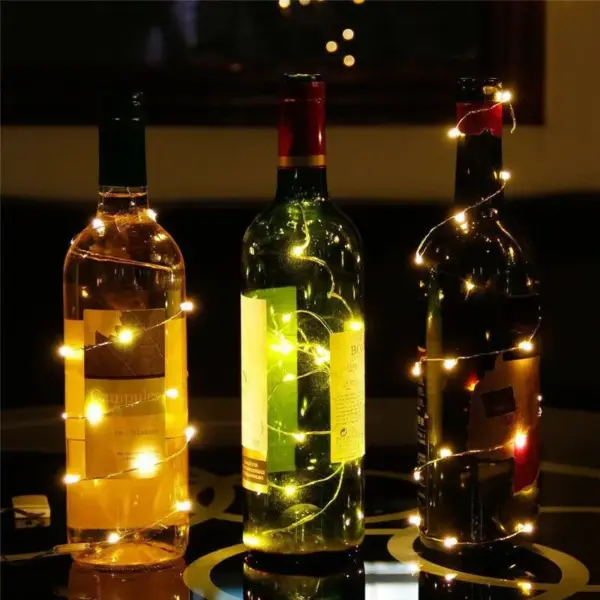 Copper Wire LED String Lights 5M for Festive Decor - Image 3