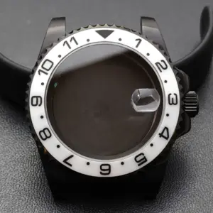 GMT 40.5mm Bidirectional Sapphire Watch Case for NH34/NH35 96 S964bf3e8cb3f461f8258a6c751460208i