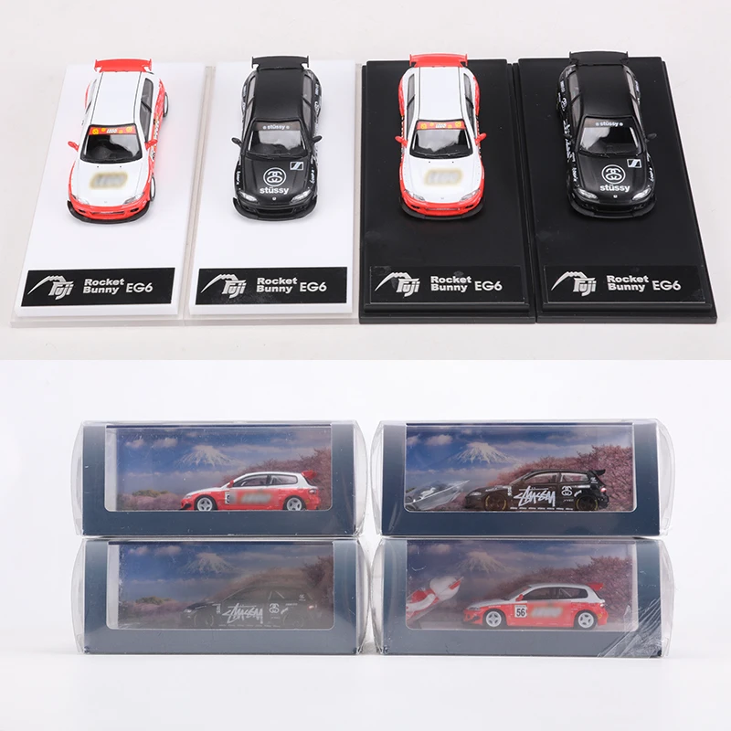 Fuji 1:64 Rocket Bunny Civic EG6 Model Car 2 Fuji 1:64 Rocket Bunny Civic EG6 Model Car - Image 2