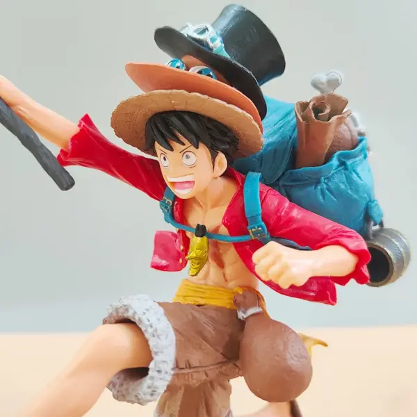 One Piece Luffy Sabo Ace 3PCS Model Set for Display - Image 2