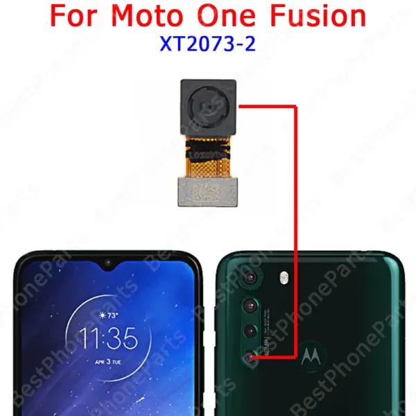 Motorola Moto One Series Rear Camera Module Replacement - Image 11