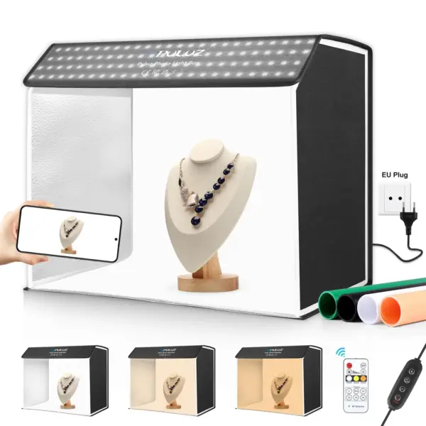 PULUZ 60x40cm Photo Studio Light Box Kit - Image 2