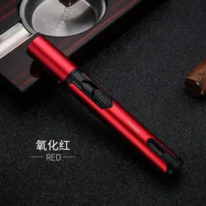 Blue Flame Jet Torch Gas Lighter Refillable Outdoor 27 S9684ff0d965846d28a0d3c00926e4722y