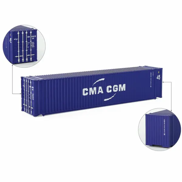HO Scale 45ft Model Shipping Container C8745 - Image 13