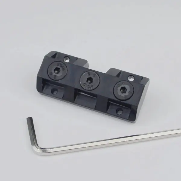 Black Chrome Gold Guitar Bridge Locking Clamp XS001 - Image 3