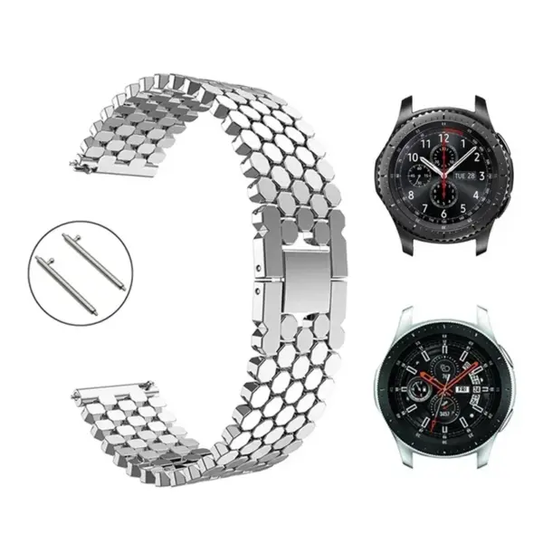 Stainless Steel Watch Strap for Samsung Galaxy Watch 3 45mm - Image 3