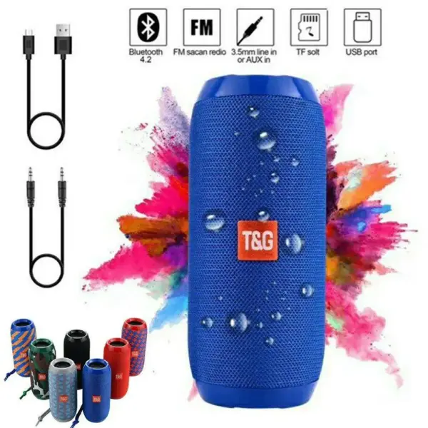TG117 Waterproof Portable Bluetooth Speaker - Image 4