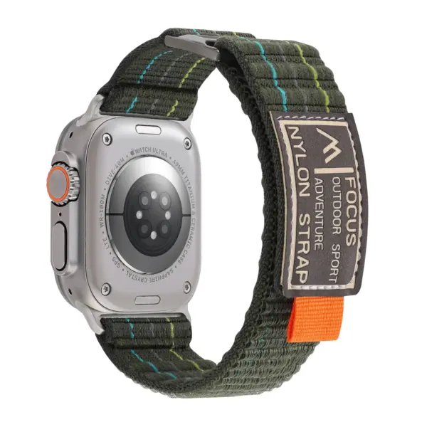 Nylon Loop Strap for Apple Watch Series 9-4 - Image 14