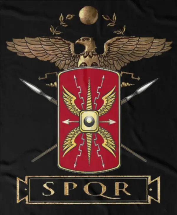 Roman Legion SPQR Eagle Shield T-Shirt S-3XL - Image 5