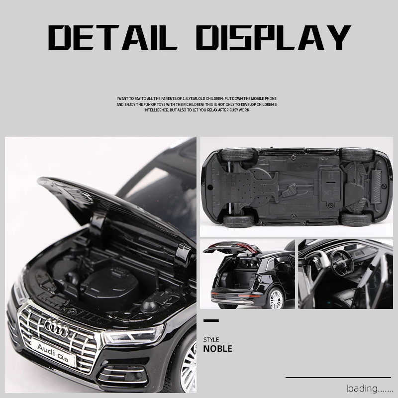1:32 AUDI Q5 Alloy Diecast Model Toy 4 1:32 AUDI Q5 Alloy Diecast Model Toy - Image 4