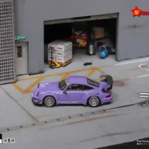 Star 1:64 RWB 930 964 Rear Wing Australian Pink Model 30 S9724b94360ff48559258f01d4e89798ee