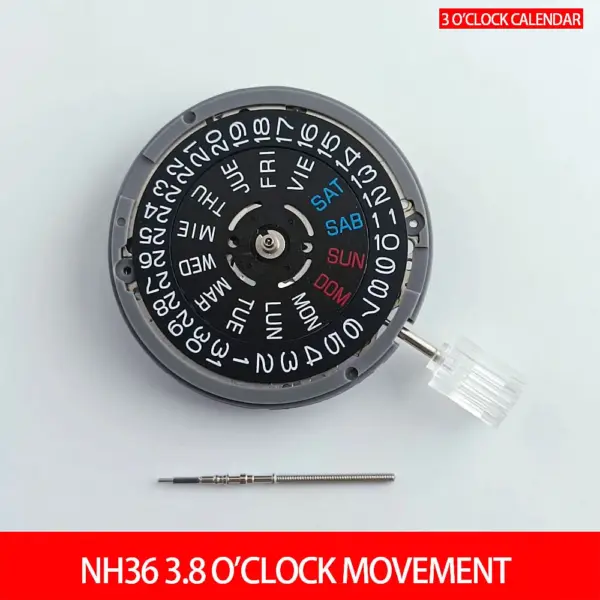 Japan NH36/NH36A Automatic Movement for Watches - Image 6