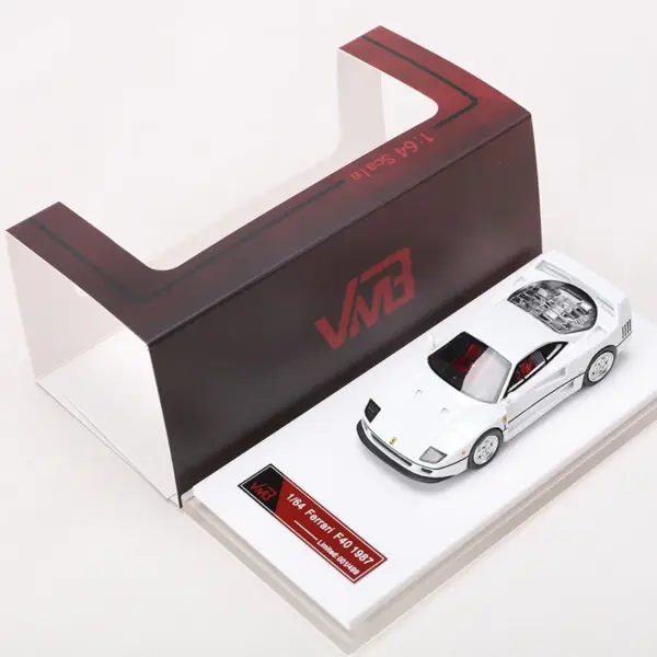 Limited Edition VMB 1:64 F40 Resin Car Model - Image 7