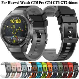 Silicone Strap for Huawei Watch GT5 GT5 Pro 46mm