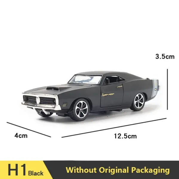 1:32 Alloy Diecast Mustang GT Miniature Car Model - Image 17