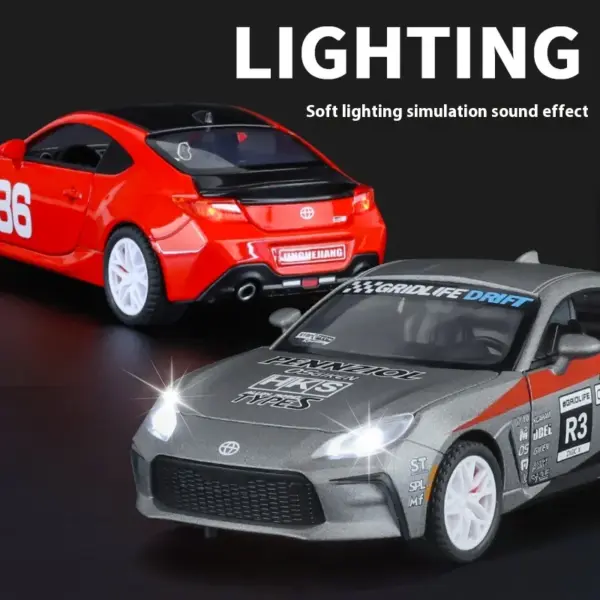 Toyota GR86 Rally Car Diecast Model 1:32 Scale - Image 3