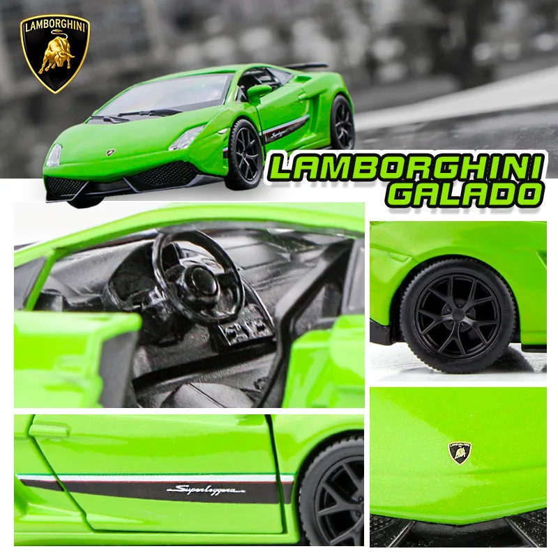 1/36 Lamborghini Super Sport Diecast Model Toy 4 1/36 Lamborghini Super Sport Diecast Model Toy - Image 4