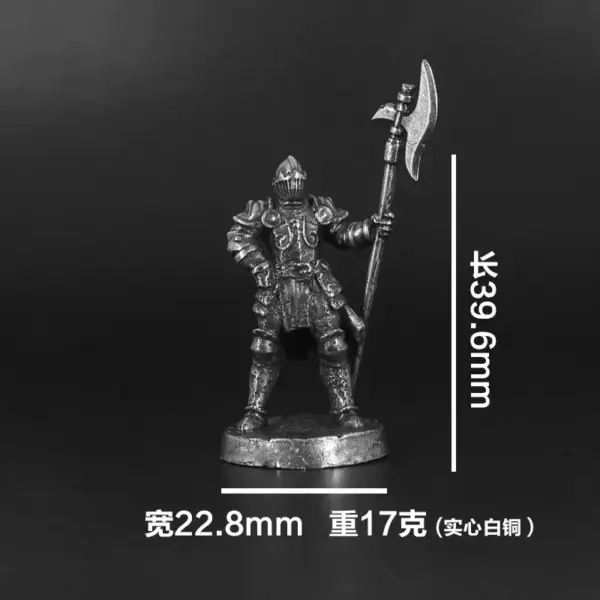 Knights of The Legion Metal Soldier Minifigure Display - Image 9