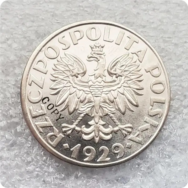 1928-1929 Poland Zloty Coin Replica Set - Image 3