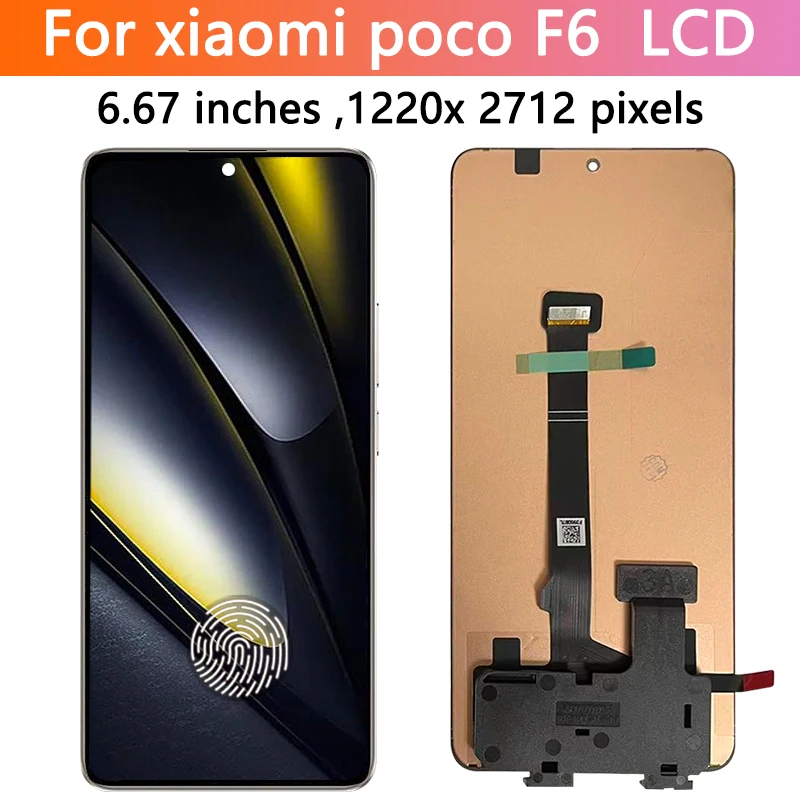 6.67-inch AMOLED LCD for Xiaomi Poco F6 4 6.67-inch AMOLED LCD for Xiaomi Poco F6 - Image 4