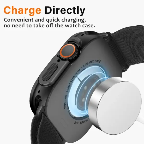 Metal Case for Apple Watch Ultra 2 49mm Series 10 - Image 2