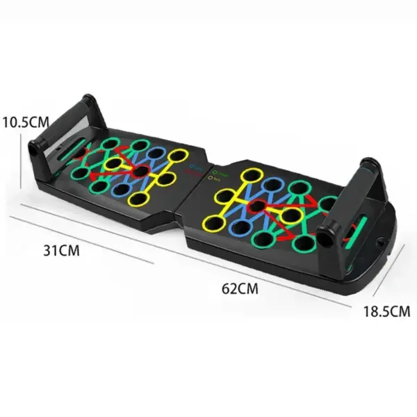 Multifunctional Portable Push Up Board Kit - Image 2