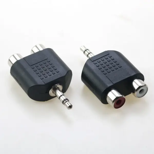 Dual RCA to 3.5mm & 6.35mm Stereo Adapter Set - Image 4