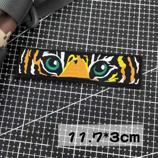 Dark Forest Tiger Moral Badge Tactical Hook&Loop Patches - Image 13