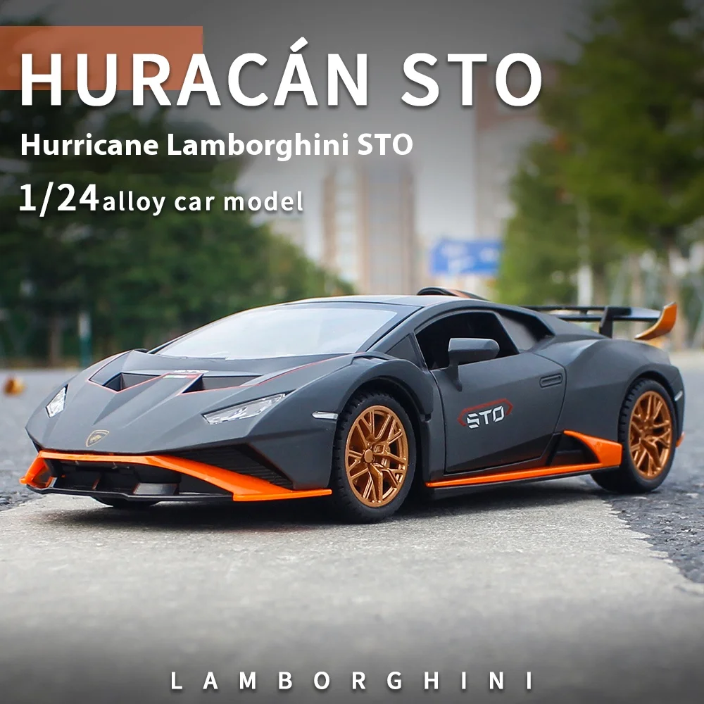 1:24 Lamborghini Huracan STO Diecast Model 6 1:24 Lamborghini Huracan STO Diecast Model - Image 6