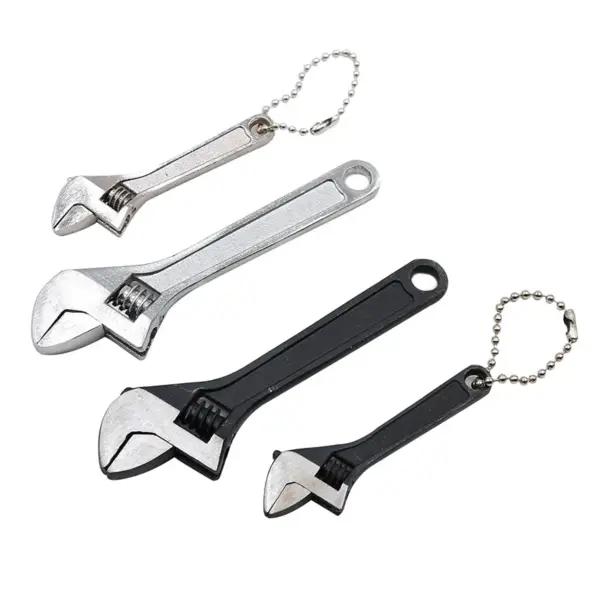 Mini 2.5/4 Inch Adjustable Open-End Spanner Tool Set - Image 2