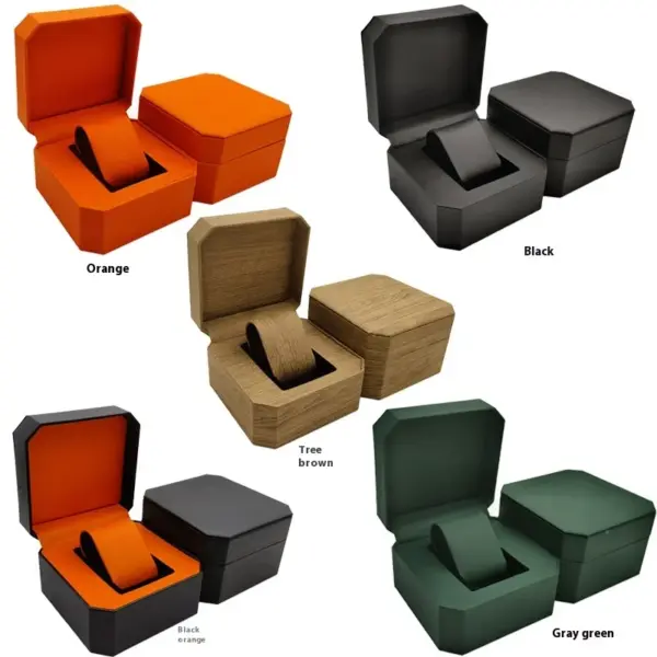 PU Leather Watch Storage Case for Men - Image 3