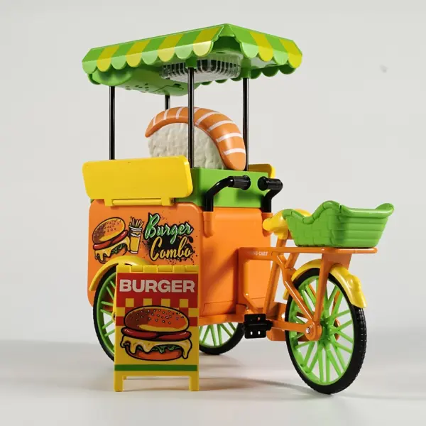 1:10 Scale Diecast Food Truck Model Car - Image 5