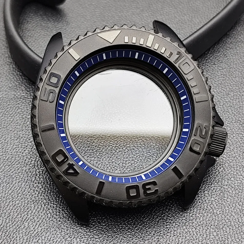 42mm Black Matte Watch Case for NH35 Movement 84 42mm Black Matte Watch Case for NH35 Movement - Image 84