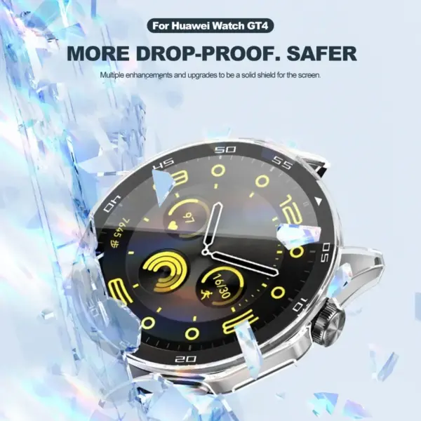 Tempered Glass & Case for Huawei Watch GT4 46mm - Image 3