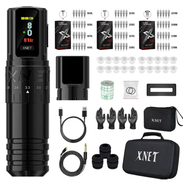 XNET Vipera Wireless Tattoo Kit with OLED Display - Image 7