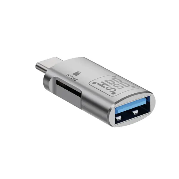 Type C 3.1 Micro SD TF Card Reader for iPhone 15 & Huawei - Image 7