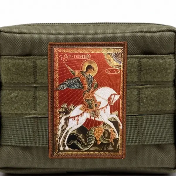 St George Horseback Morale Patch Hook & Loop - Image 6