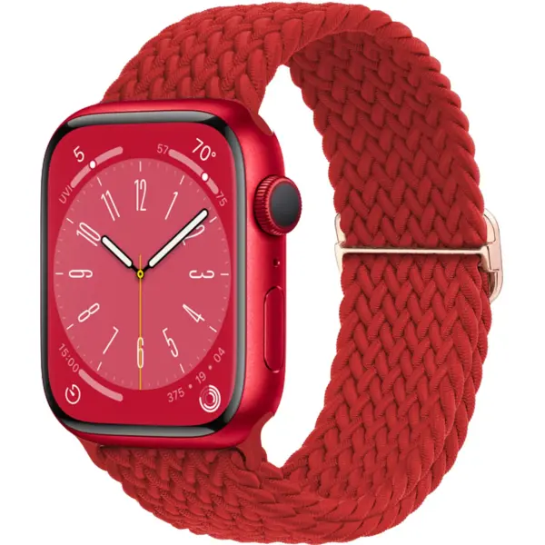 Braided Nylon Solo Loop for Apple Watch Series 1-6 - Image 9