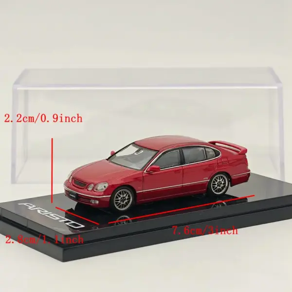 ARISTO V300 1/64 Diecast Model Car with Acrylic Box - Image 6