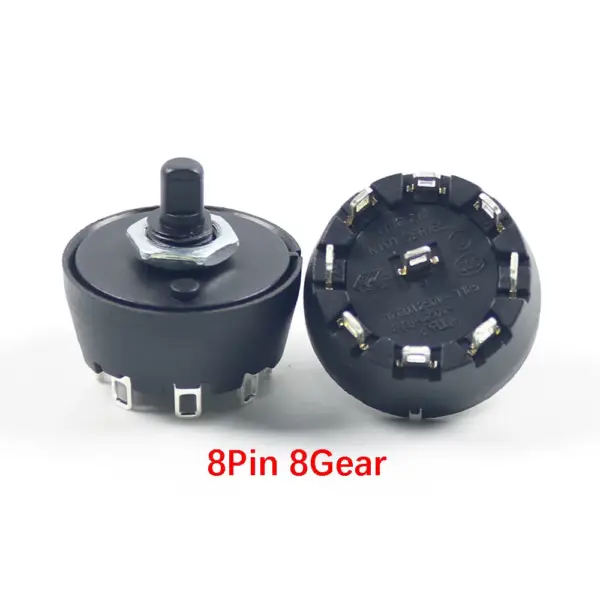 High Temp Rotary Gear Switch for Juicers Model 2-10 - Image 11